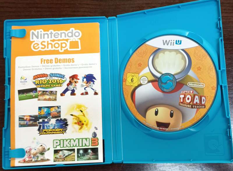 Captain Toad Treasure Tracker for Wii U PAL CIB
