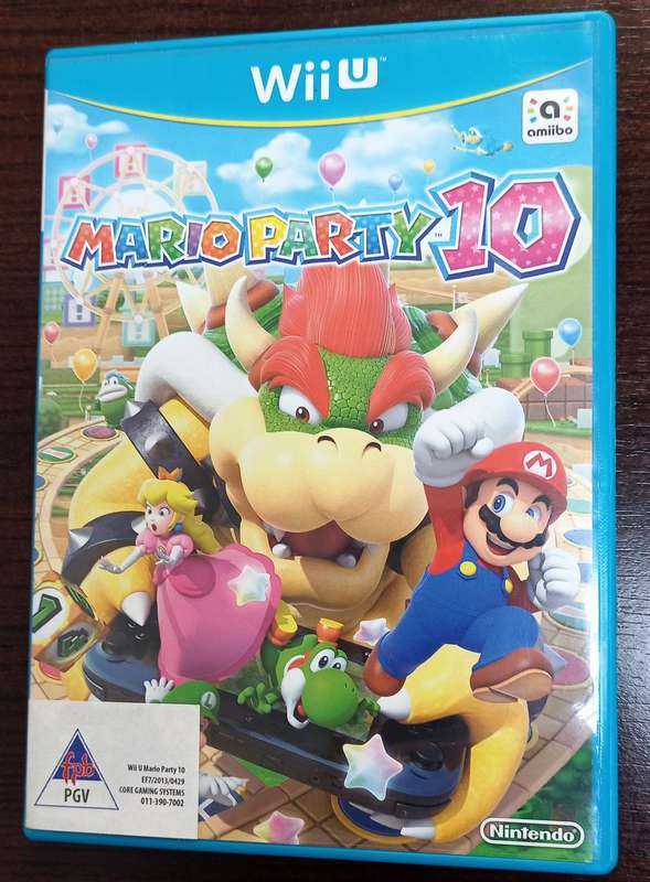 Mario Party 10 for Nintendo Wii U PAL CIB