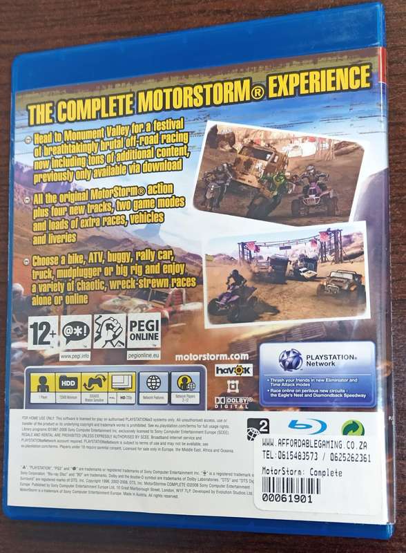 MotorStorm Complete for PS3 (CIB)