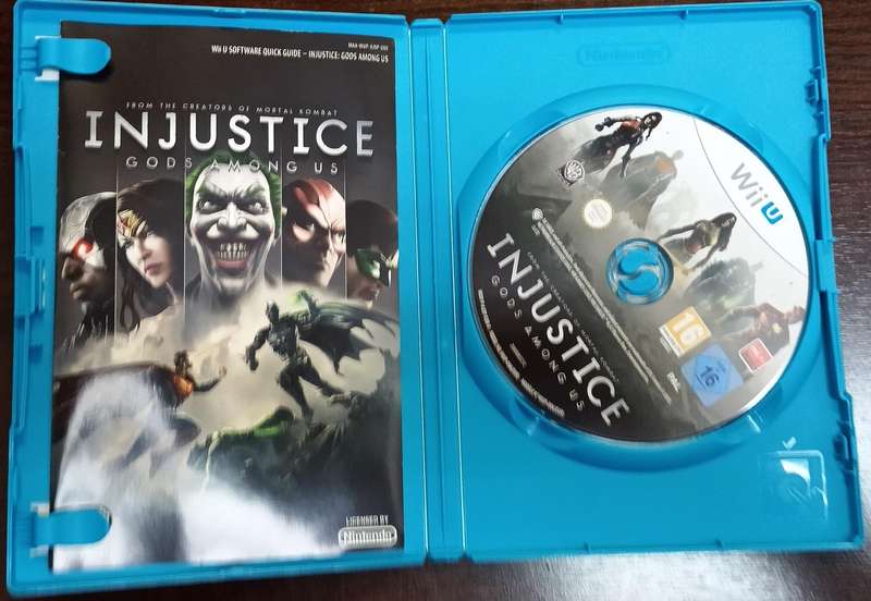 Injustice Gods Among Us for Wii U PAL CIB