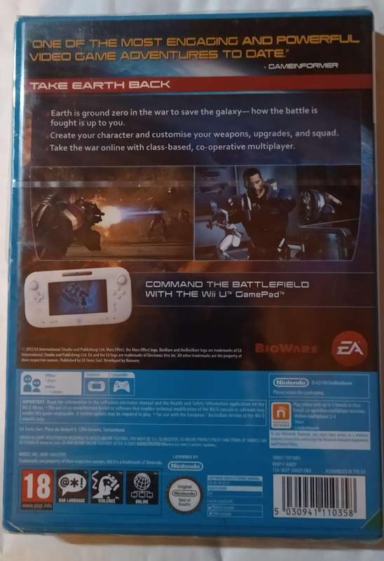 Mass Effect 3 Special Edition for Wii U - PAL Sealed