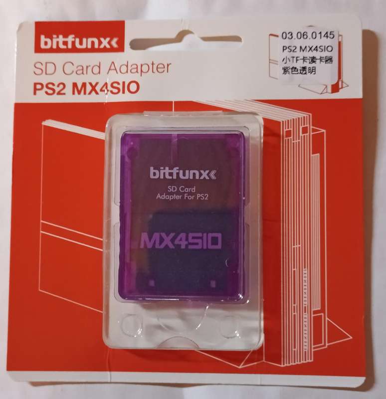 Bitfunx SD Card Adapter PS2 MX4SIO (New)