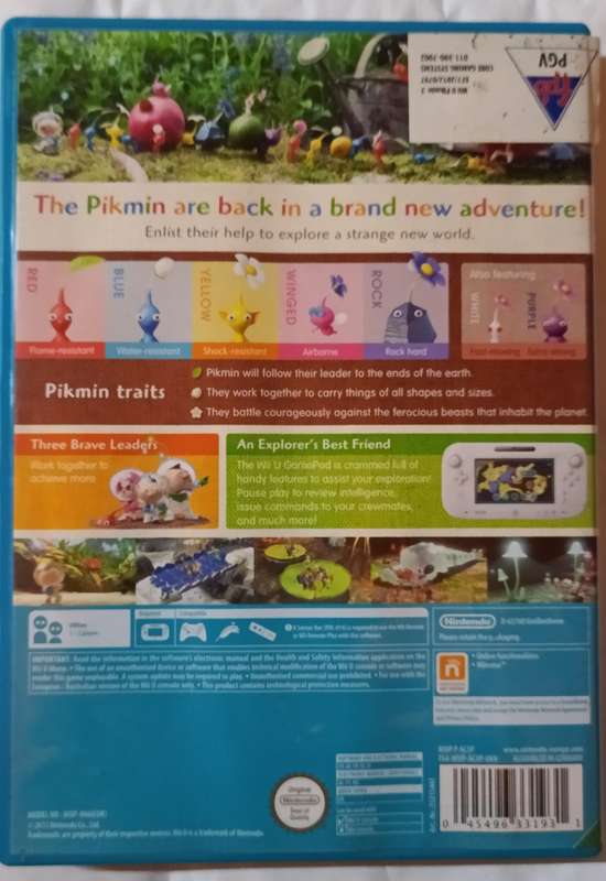 Pikmin 3 for Wii U PAL CIB