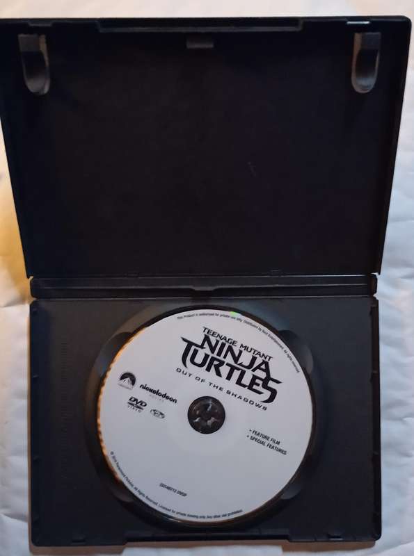 Teenage Mutant Ninja Gaiden: Out of the Shadows DVD
