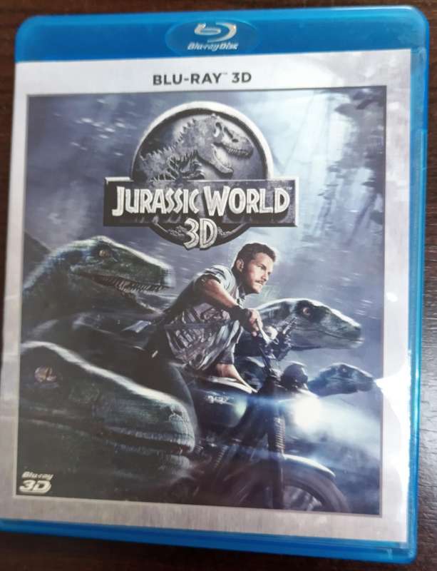 Jurassic World 3D on Blu-ray