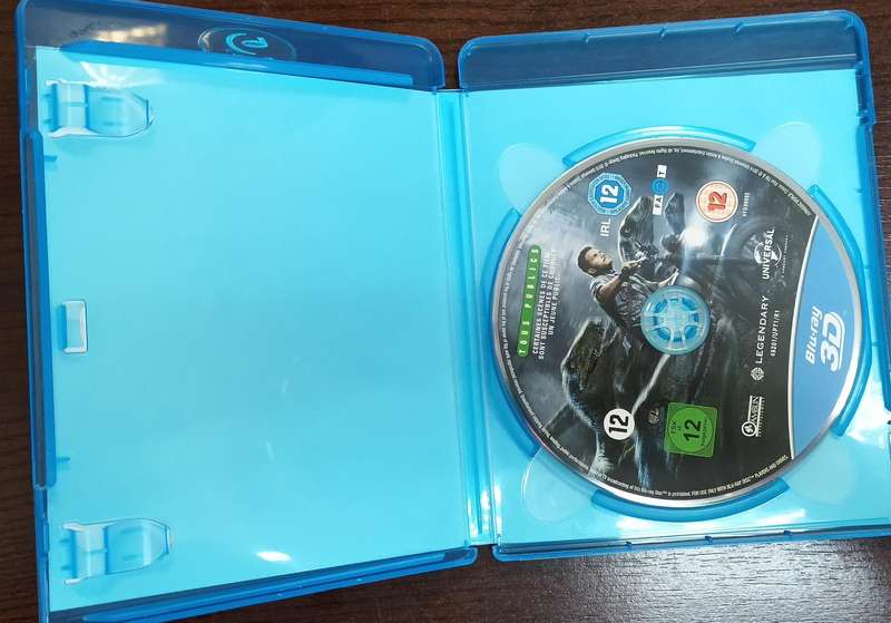 Jurassic World 3D on Blu-ray