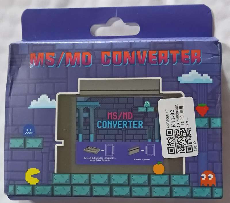 Sega Mega Drive to Master System Converter (New)