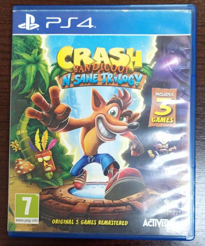 Crash Bandicoot N Sane Trilogy for Ps4