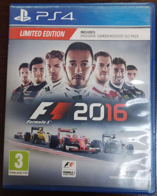 F1 2016 Limited Edition for PS4 (CIB)
