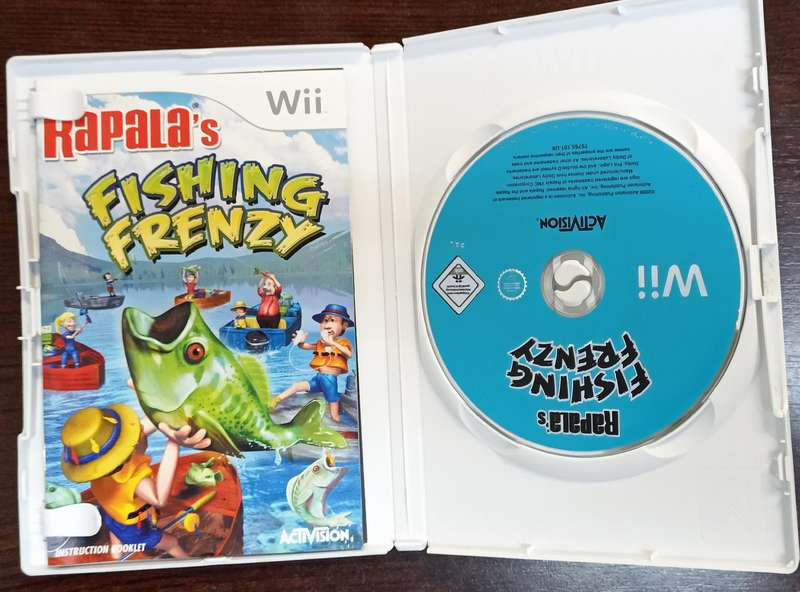 Rapala's Fishing Frenzy for Wii PAL CIB