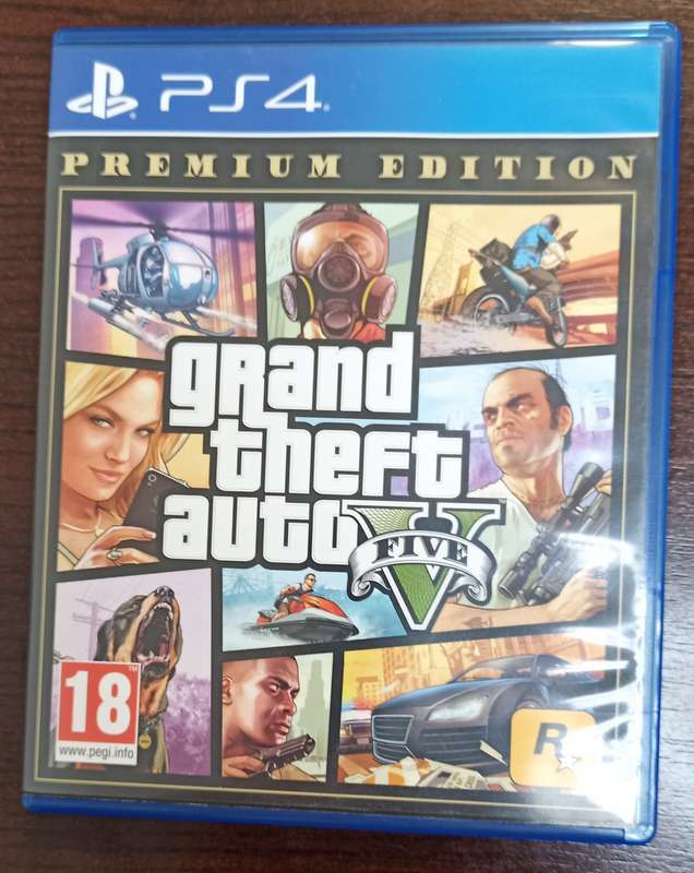 GTA V for PlayStation 4 Premium Edition (CIB, MINT)