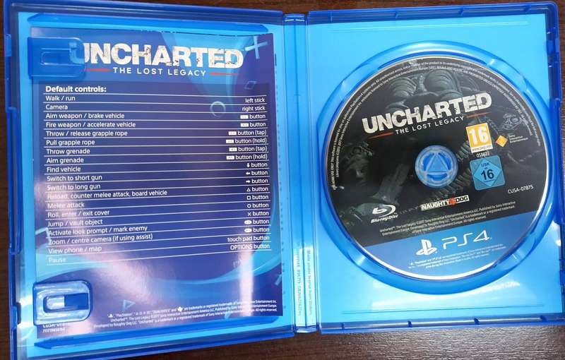 Uncharted The Lost Legacy for PS4 (CIB Mint)