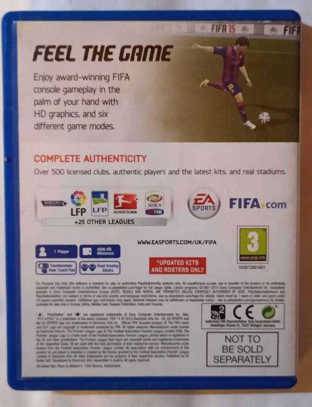 FIFA 15 for PS Vita (Legacy Edition)