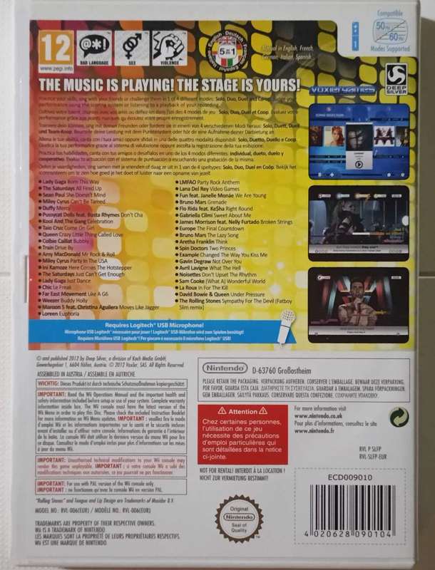 Let's Sing for Nintendo Wii (PAL, CIB)