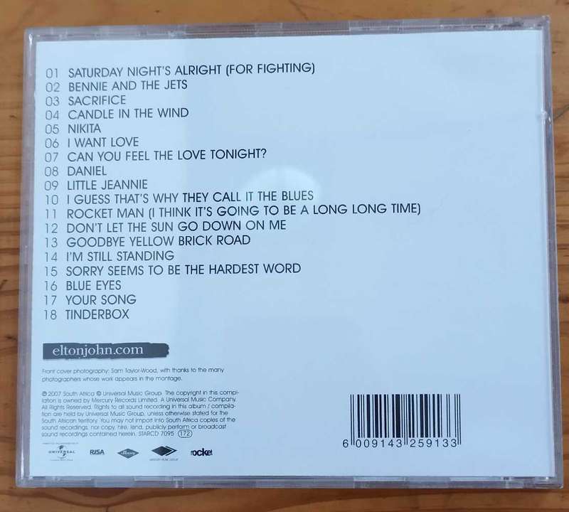 Elton John Rocketman - The Definitive Hits