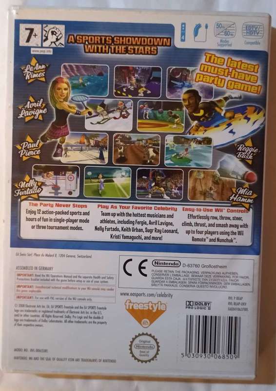 Celebrity Sports Showdown for Wii (PAL, CIB)