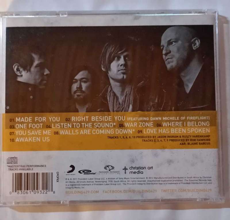 Building 429 Listen to the Sound CD