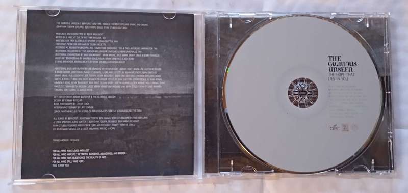 The Glorious Unseen - The Hope that lies in you CD