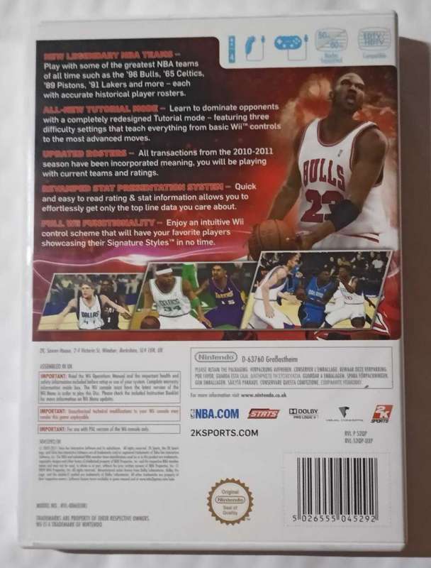 NBA 2K12 for Nintendo Wii (PAL, CIB)