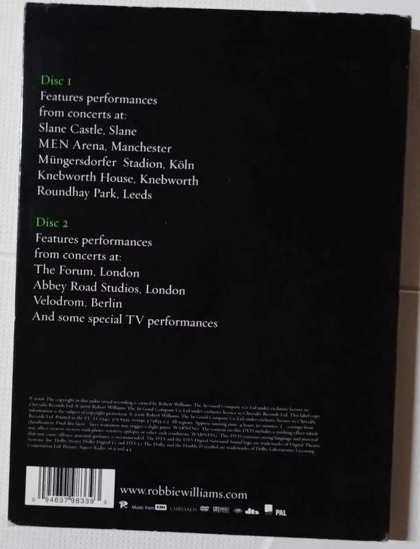 And Through it All - Robbie Williams Live Concert