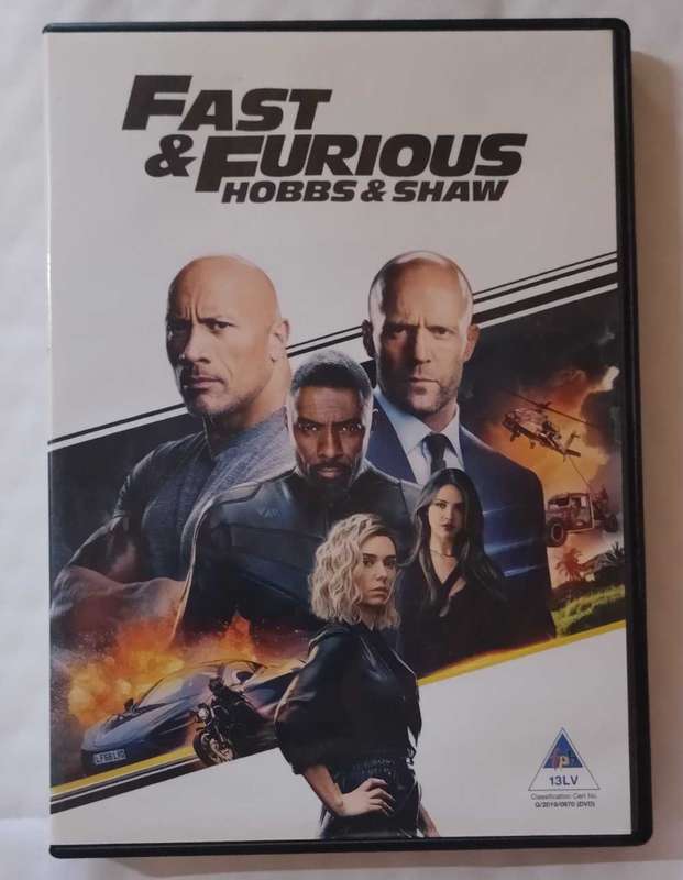 Fast and Furious Hobbs and Shaw (DVD Movie)