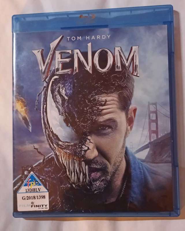 Venom (Tom Hardy) on Blu-ray