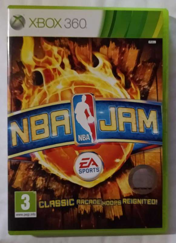 NBA Jam for Xbox 360 (PAL, CIB, Mint)