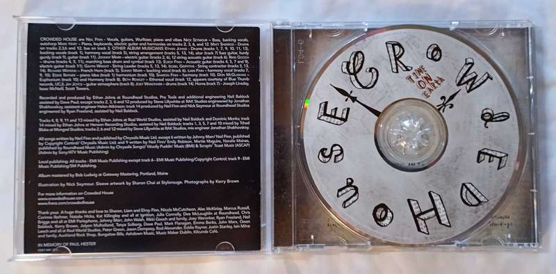 Crowded House Time on Earth CD