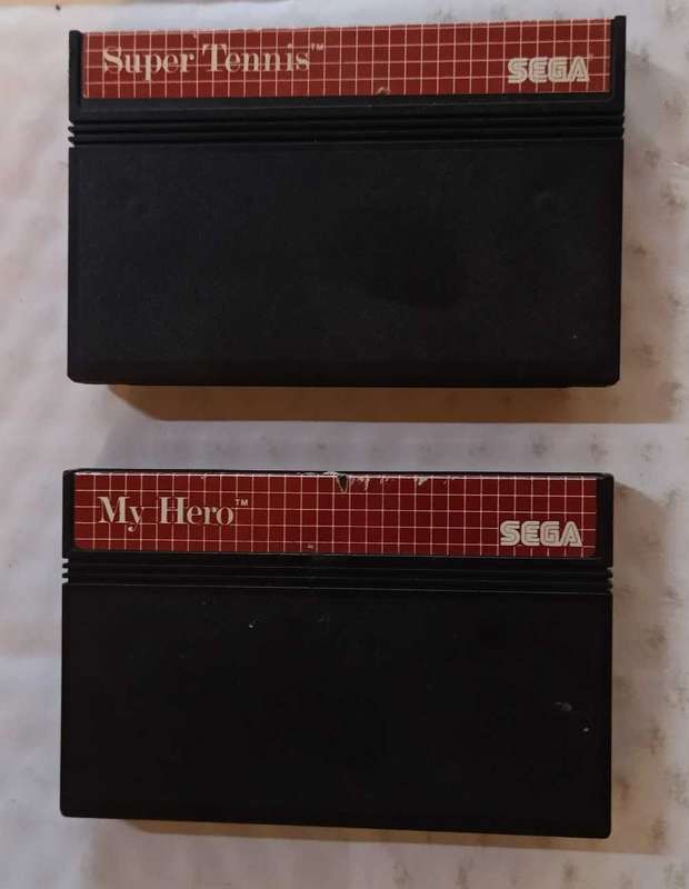 Sega Master System Games X 2