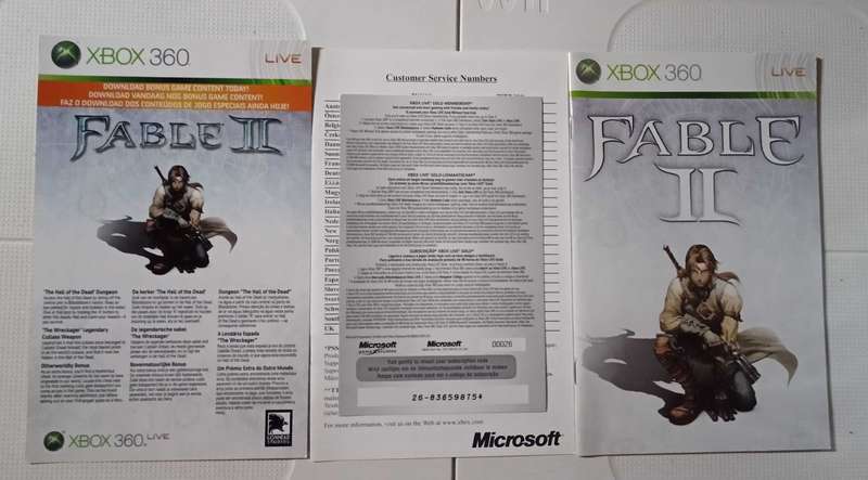 Fable II Limited Collector's Edition (PAL, CIB) 2 x Discs