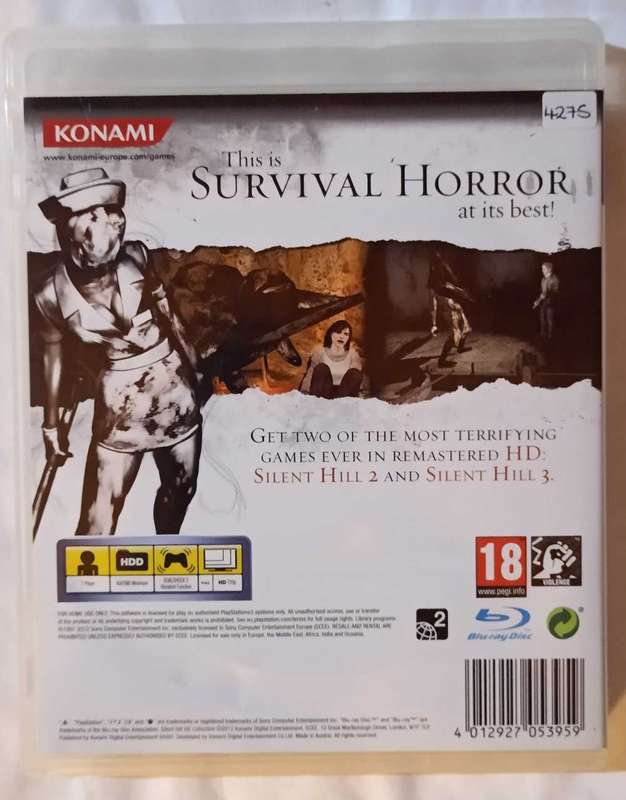 Silent Hill HD Collection for PS3 (CIB)
