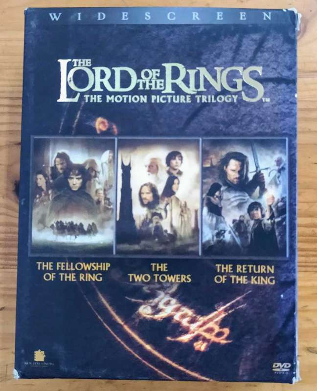 Lord of the Rings Trilogy 6 disc DVD boxset