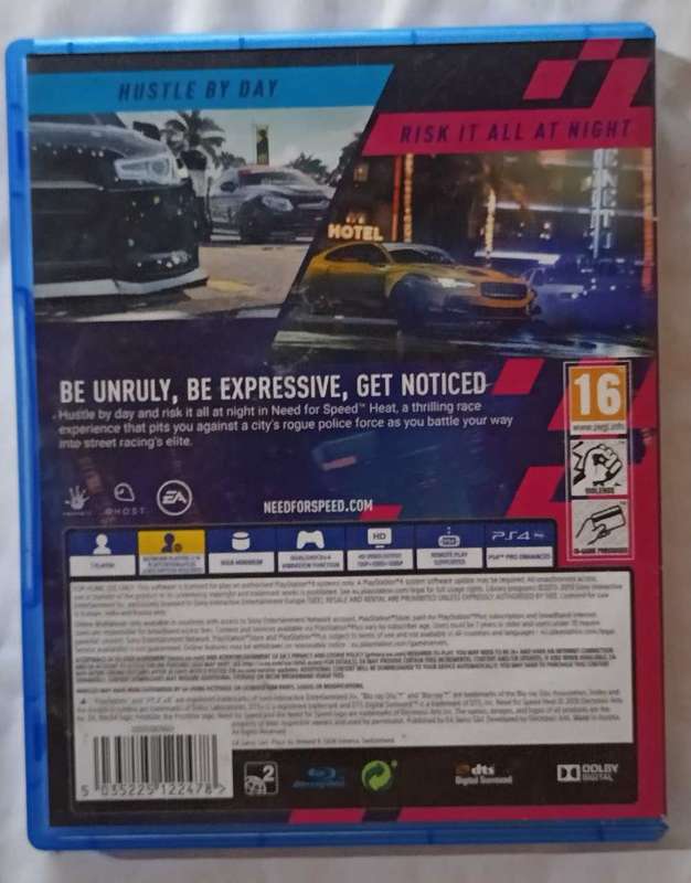 Need for Speed Heat for PS4 (CIB)