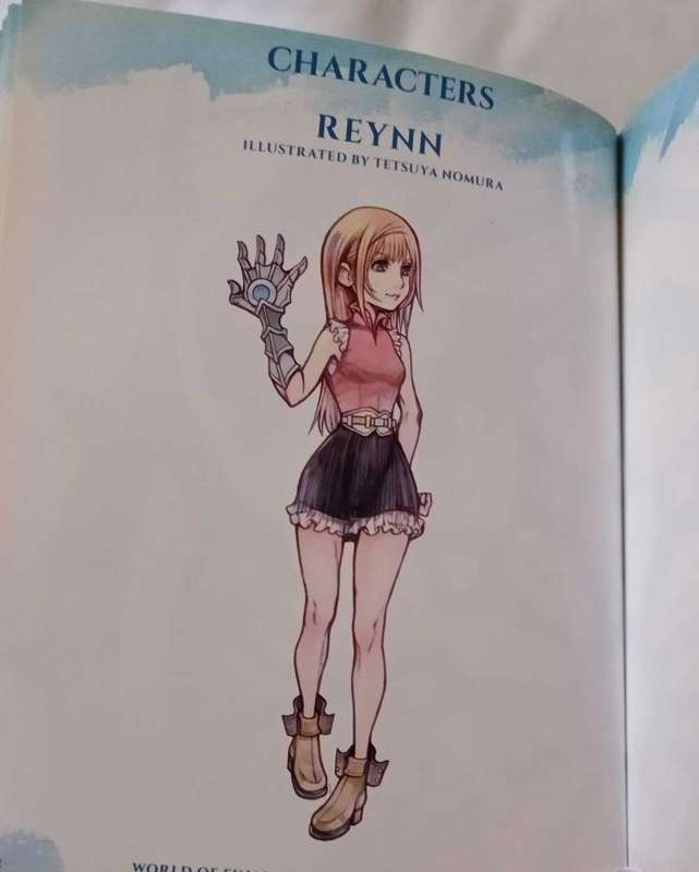 World of Final Fantasy Limited Edition Artbook + Game for Ps4