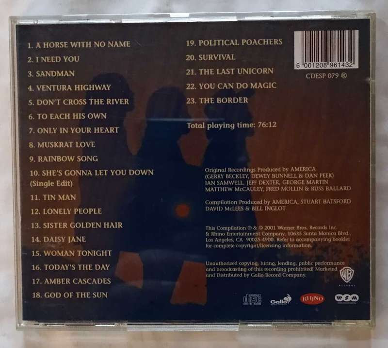 America The Definitive America CD