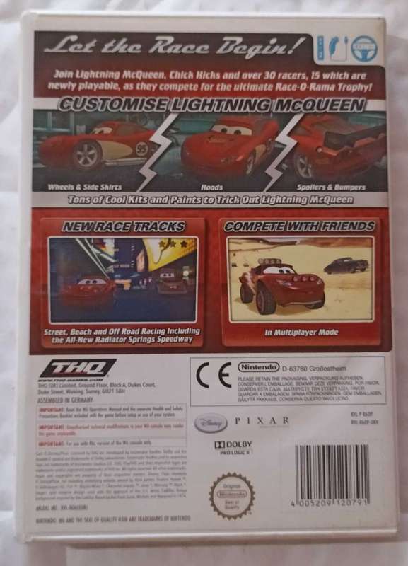 Cars Race O Rama for Nintendo Wii (PAL)