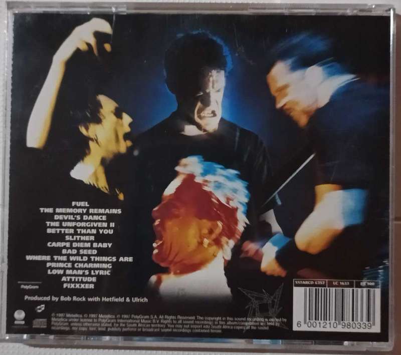 Metallica Reload CD