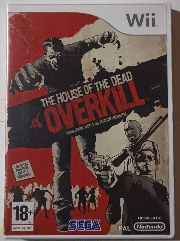 The House of the dead Overkill for Wii (PAL, CIB)