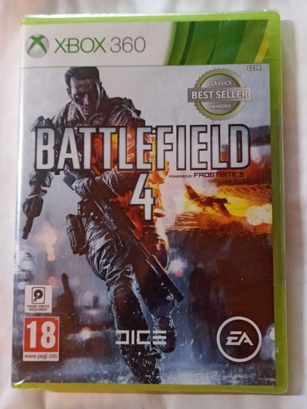 Battlefield 4 for Xbox 360 Factory Sealed