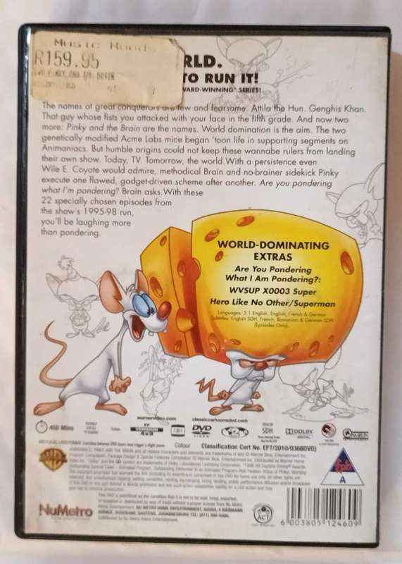 Pinky and the Brain Vol. 1 (4 X DVD)