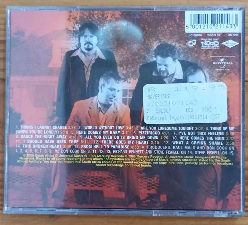 The Mavericks The Best of CD