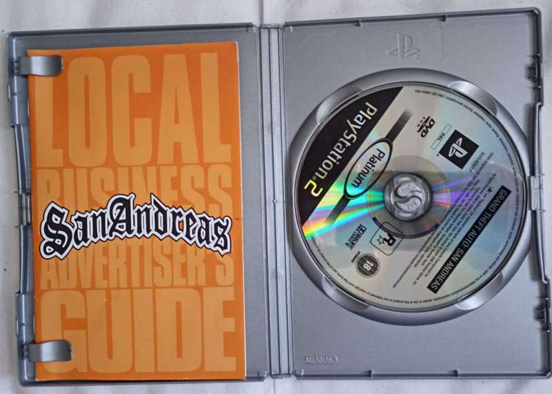 GTA San Andreas for Ps2