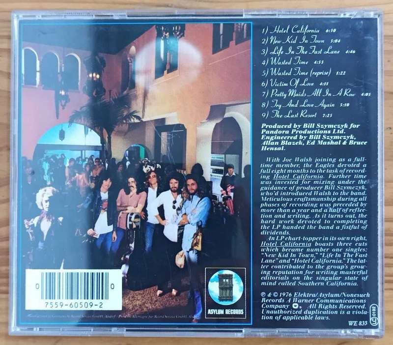 EAGLES - Hotel California (Digitally Remastered, Import)