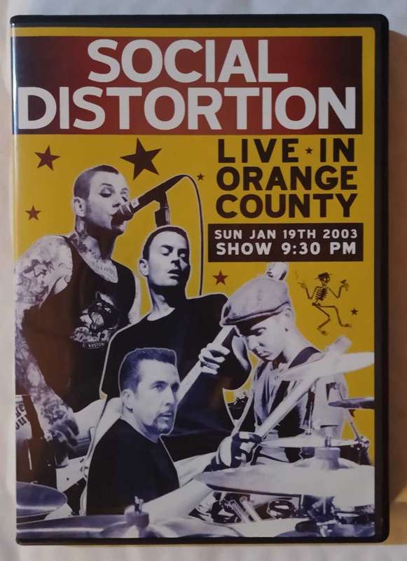 Social Distortion Live in Orange County DVD