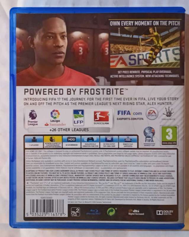 FIFA 17 for PS4 (CIB)