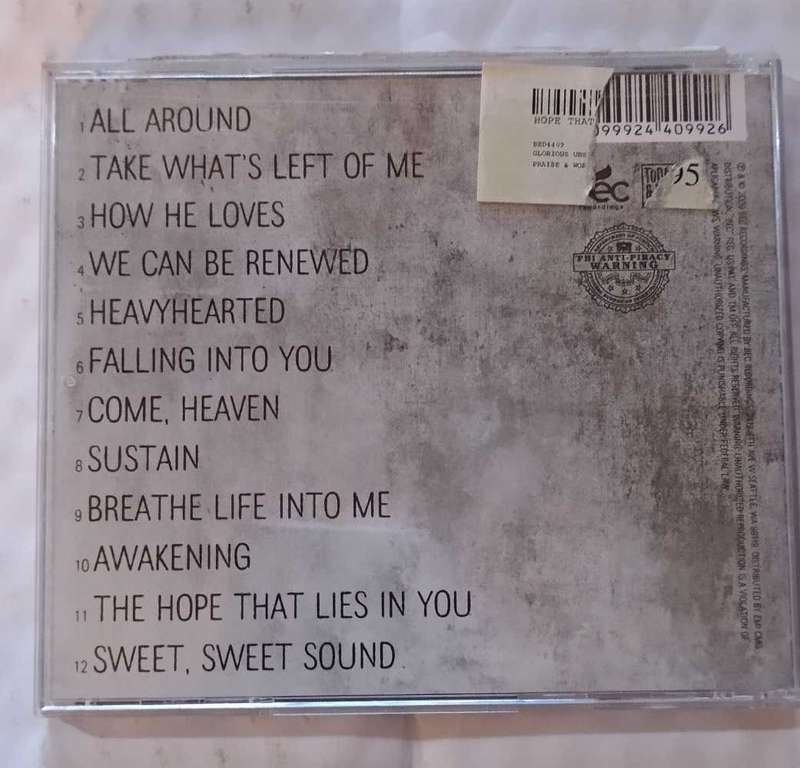 The Glorious Unseen - The Hope that lies in you CD
