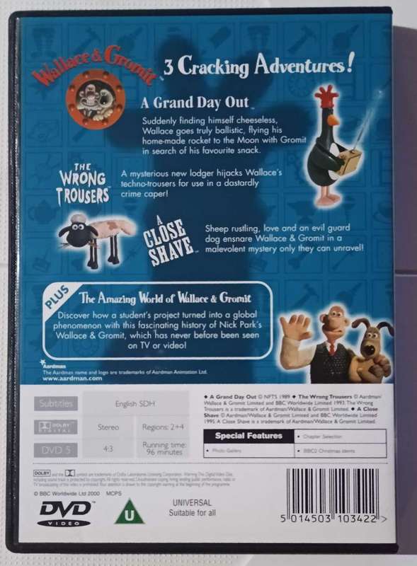 Wallace and Gromit 3 Cracking Adventures