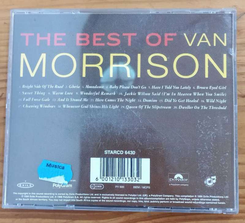 Van Morrison The Best Of CD