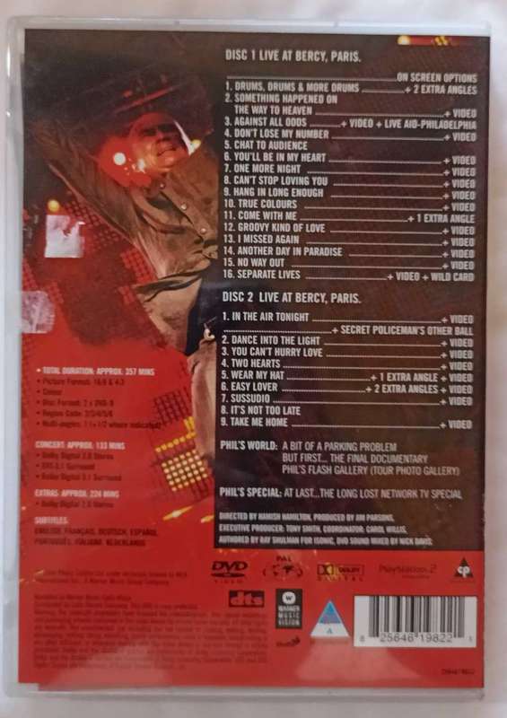 Phil Collins Finally...the first farewell tour (2 X DVD)