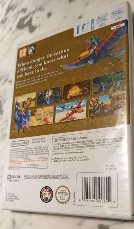The Legend of Zelda Skyward Sword Limited Edition for Wii (PAL, CIB)